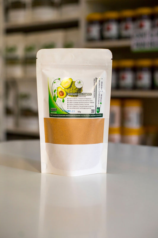 Avocado seed powder