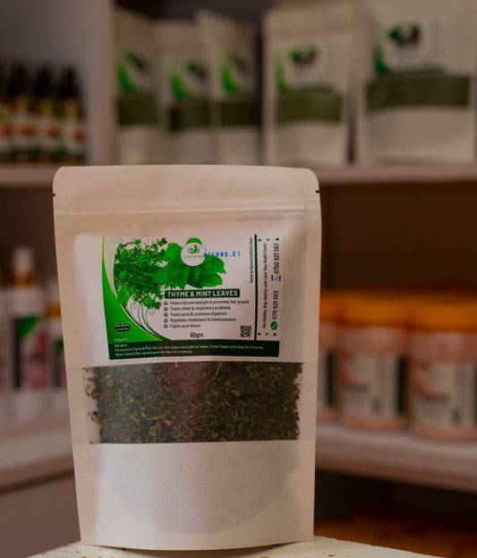 Thyme and mint
