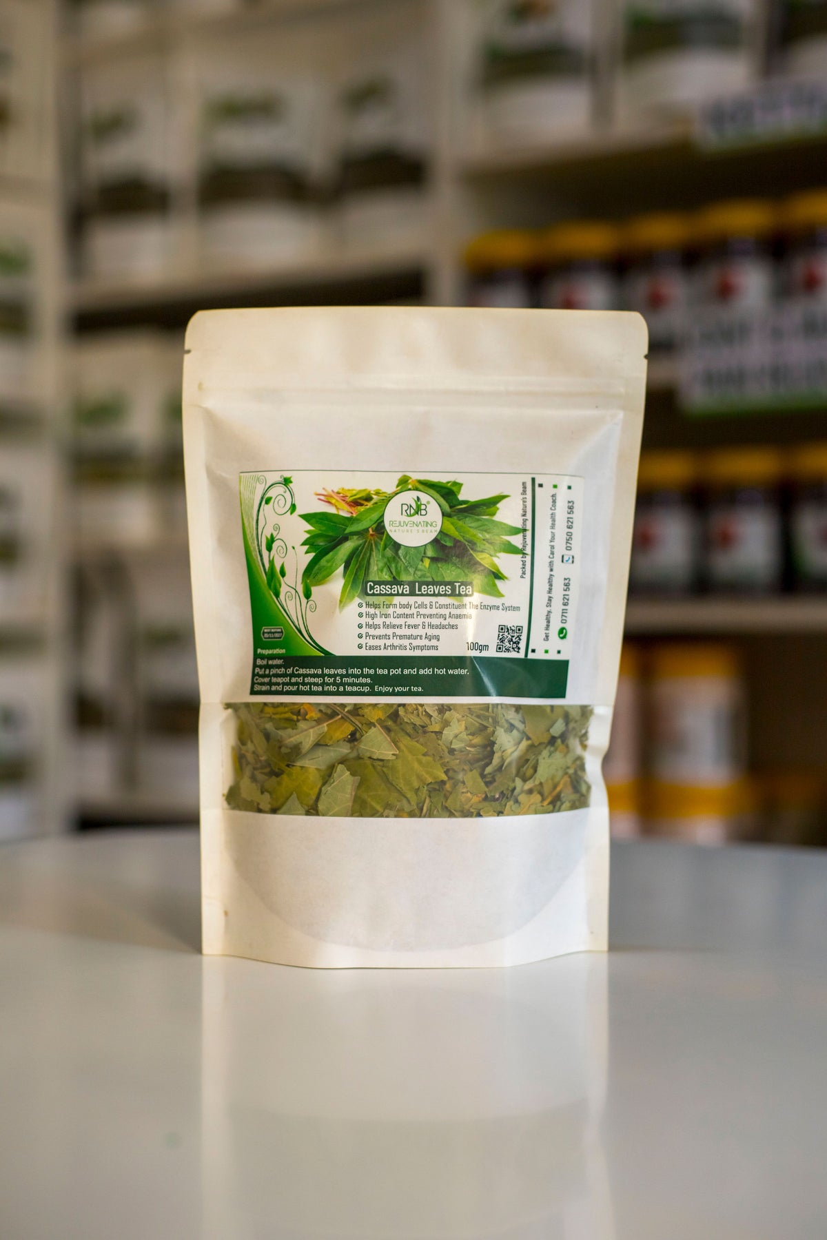 Cassava leaves