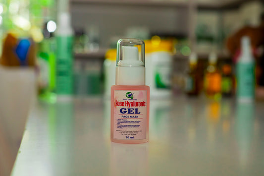 Rose hyaluronic gel mask